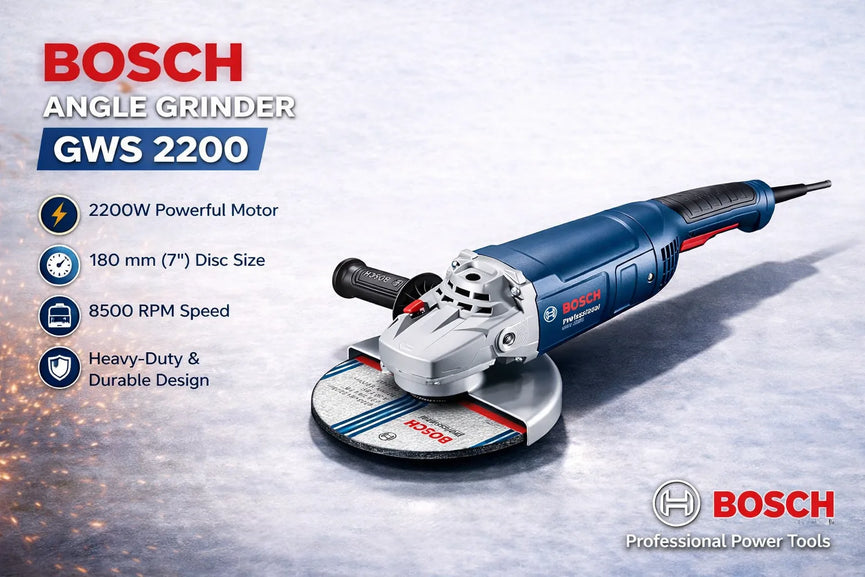BOSCH ANGLE GRINDER GWS2200