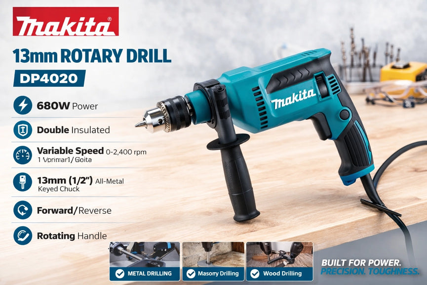 Makita DP4020 13mm (1/2") Rotary Drill