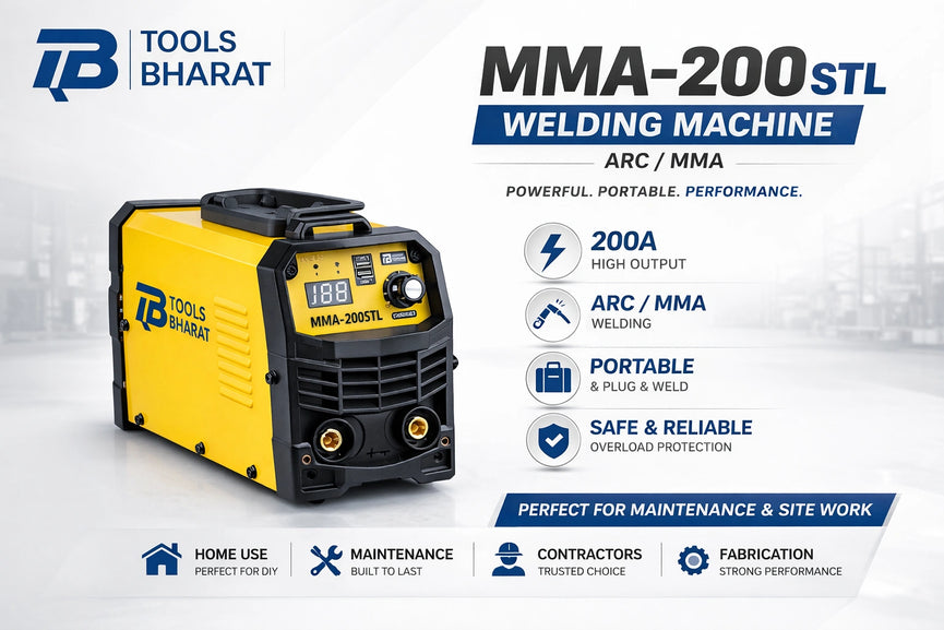 TOOLS BHARAT MMA-200 STL Welding Machines ARC/MMA