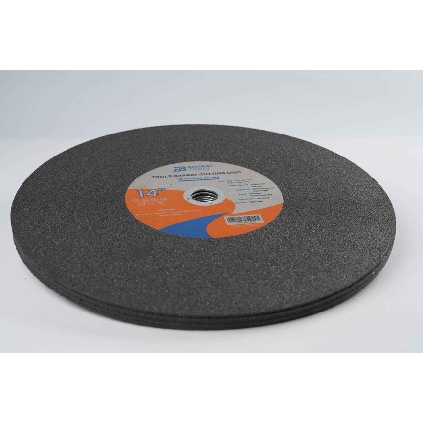 Bharat Tools Cutting Disc TB-C35525-25-WA 14" 355x2.5x25.4MM (Pack of 5)